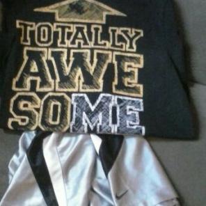 Boys Nike shorts old navy shirt 10\12