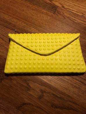 Bright Yellow Clutch