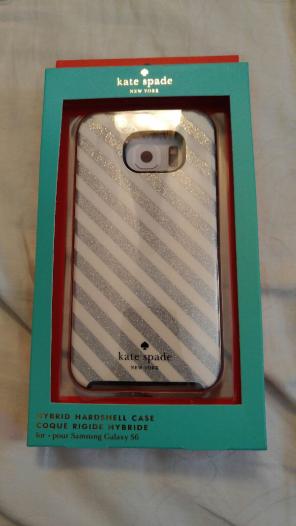case kate spade for galaxy s6 newopenbox