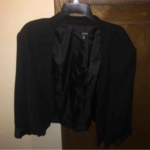 Black Blazer Size 24w