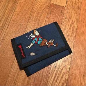 Tintin Blue Wallet