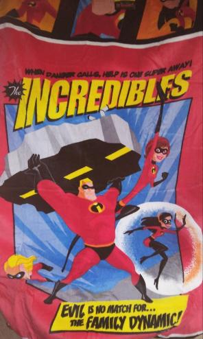 The Incredibles beach towel