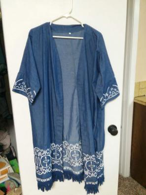 Chambray Kimono