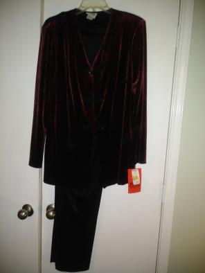 Ladies pants suit