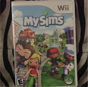 My sims Wii game