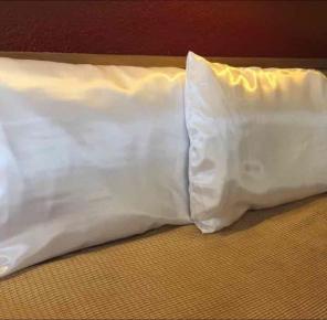 White Satin Hair Care Beau Pillowcase