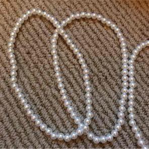 Kids children pearl necklace