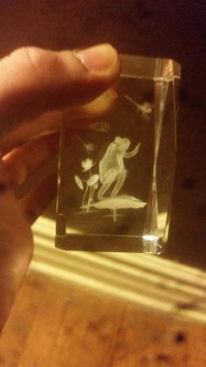 Glass frog design