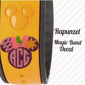 Rapunzel Tangled Disney Magic Band Decal