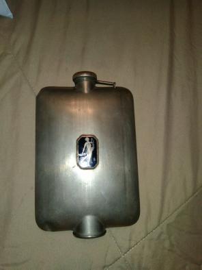 Vintage Flask pre prohibition Nov 1922