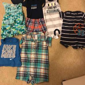 Baby Boy 12 month SUMMER bundle