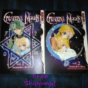 ❤Crescent Moon Vol 1-4 Manga Bundle