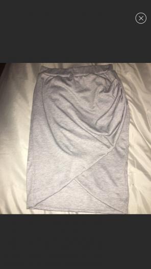 Charlotte Russe Wrapped Tulip Skirt