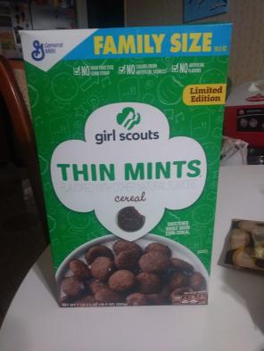 Thin Mints Ceral Snack