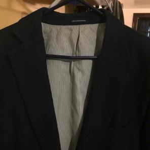 Stafford Men's 42L Navy Sportcoat