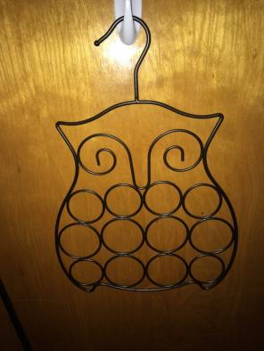 Owl Scarf Hanger/ organizer