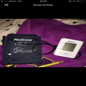 ReliOn Automatic B/P Monitor