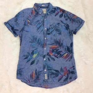 Hollister Men's Medium Hawaiian Shirt