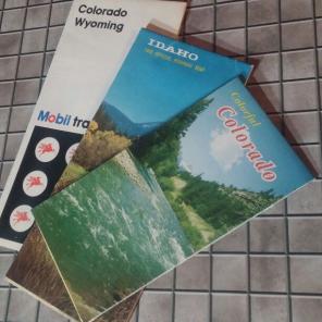Vintage Road maps