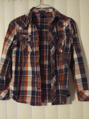 Boys Flannel Sz 8