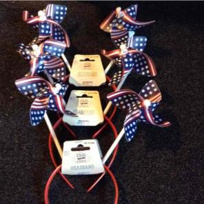 PRETTY FORTH OF JULY HEAD BANDS