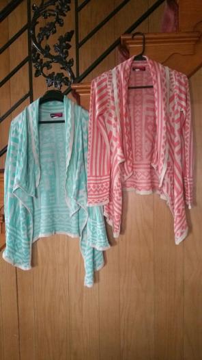 2 CARDIGAN SWEATERS