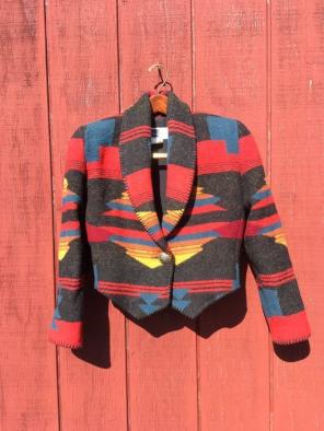 Vintage Hippie Women's Blazer Sz S Rare