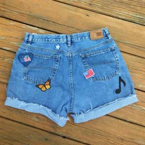 Patchwork cutoffs