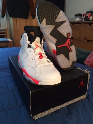 Air Jordan Retro 6s "White Infrareds"