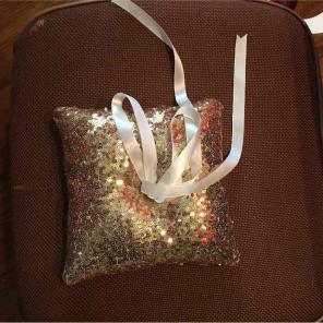 Ring bearer pillow