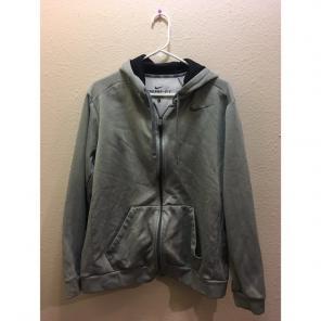 Nike Gray Zip Up