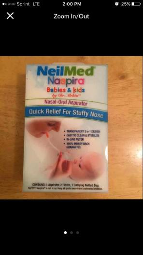 New Oral Nasal Aspirator Babies & Kids