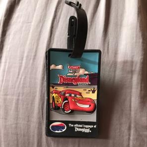 Disneyland Cars Luggage Tag