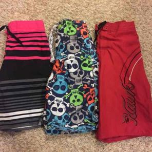 Boys bathing suits size 10/12