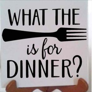 What the Fork's for Dinner Ceramic Tile
