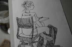 Pen Sketch 5.5x8.5