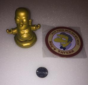 Simpsons Moe's tavern coaster