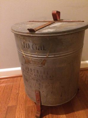 Industrial Justrite 10gal Oily Waste Can