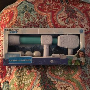 Indoor Snowball Launcher