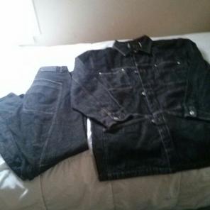 Marithe Francois Girbaud Denim Suit