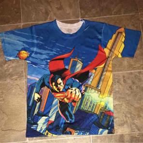 Superman Sublimated Polyester Shirt