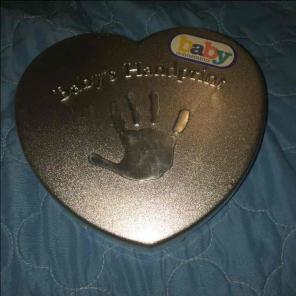 Baby first handprint kit