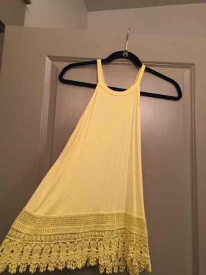 Yellow tank