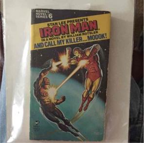 Iron Man illustrated novel