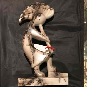 Horsehair Kokopelli Statue