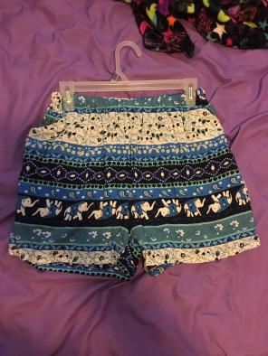 Blue Indian Bottoms