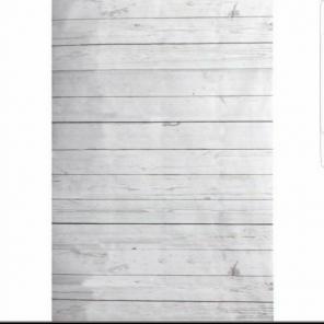 3.5×5ft White Wood Backdrop