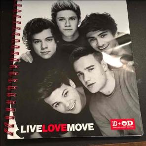 limited edition one direction notebook