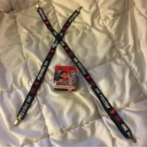 One Direction watch box and suspenders