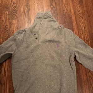 Ralph lauren Button Sweater (gray)